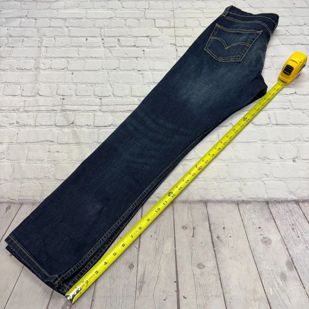 NWT Levi's 511 Slim Fit Jeans Men Size 29x30 Blue Denim Stretch D129 -7